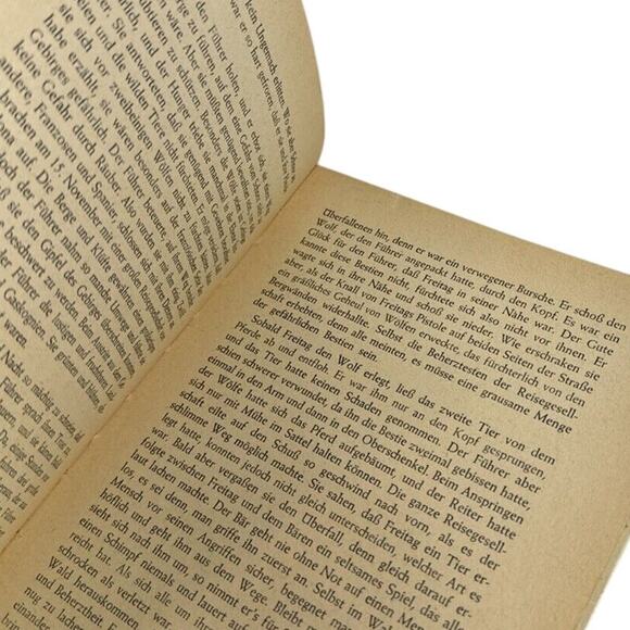 Robinson Crusoe Daniel Defoe Vintage Mid-20th century German/Deutsch edition - Picture 8 of 15